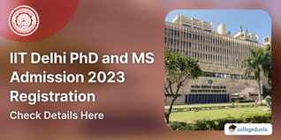 IIT Delhi PhD and MS Admission 2023 Registration Deadline Extended till October 31; Interview from December 1 to 12